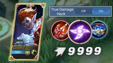 KARRIE UNDERRATED TRUE DAMAGE BUILD MELTING ALL TANKY HEROES MLBB