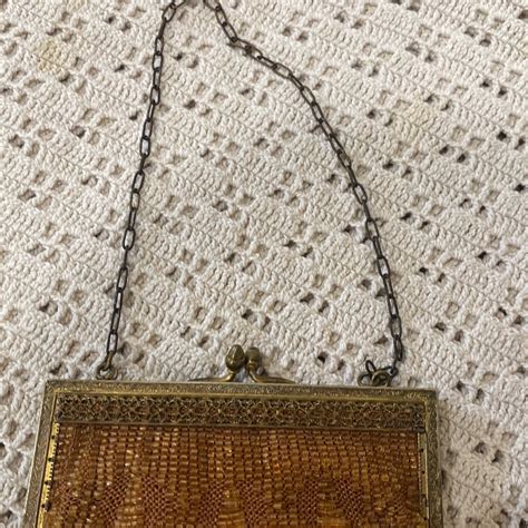 Antique Beaded Purse Gem