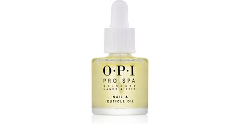 Opi Pro Spa Huile Nourrissante Ongles Et Cuticules Notino Fr