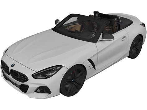 BMW Z4 M40i Convertible 3D Model 2019 3DCADBrowser