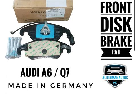 Buy Audi A Q Front Disk Brake Pads Germany In Karachi