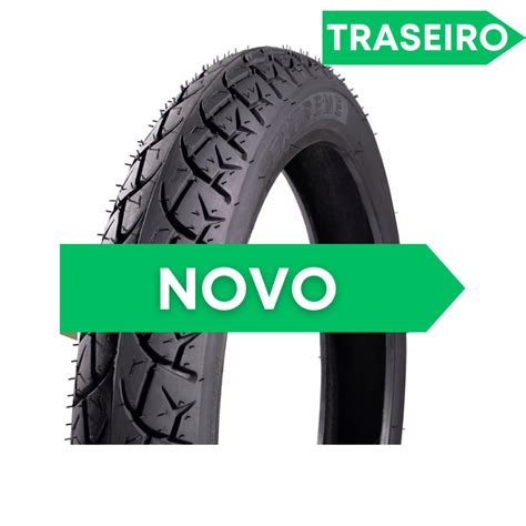 PNEU TRASEIRO 90 90 18 NOVO TITAN 150 CG 125 FAN 160 HONDA YAMAHA YBR