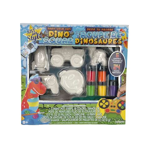 Just My Style Paint Your Own Dino Squad Ceramics Set – CanadaWide ...