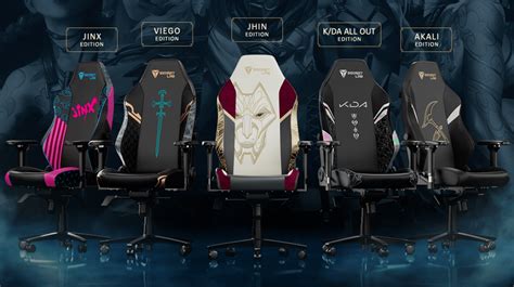 Lancement De La Chaise Secretlab Titan Evo League Of Legends Jhin