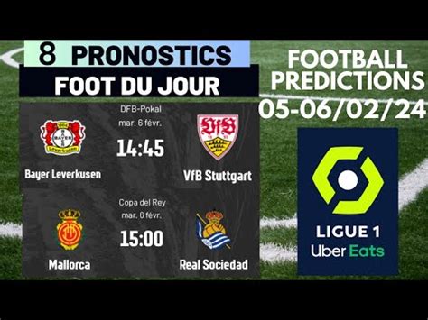 Pronostic Foot Pronostic Cup Bundesliga Copa Du Roi Leverkusen