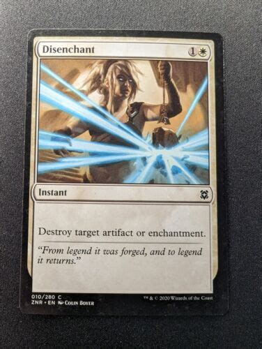 Disenchant 10 Mtg Zendikar Rising Ebay