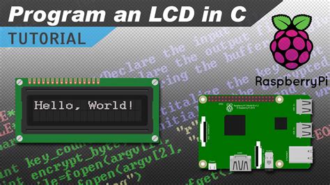 VIDEO How To Setup An LCD On The Raspberry Pi And Program It With C