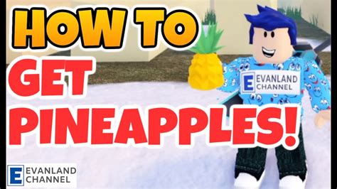 How To Get Pineapples In Roblox Islands Pineapple Update Youtube