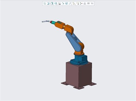 A robust 3d model of Welding robotic arm | Upwork