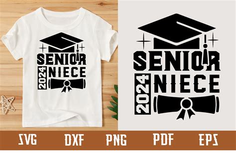 Senior Niece Svg Design Graphic By Binasvgbundle Creative Fabrica