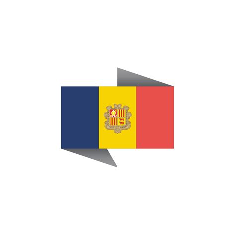 Illustration of Andorra flag Template 13273717 Vector Art at Vecteezy