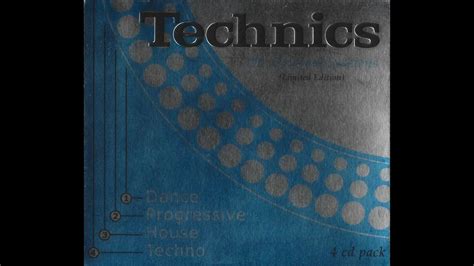 Technics The Original Sessions Cd S Vale Music