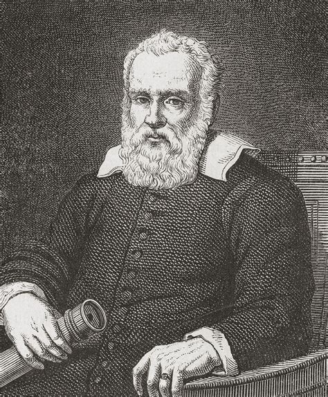 Galileo Galilei 1564 1642 Italian Drawing By Vintage Design Pics