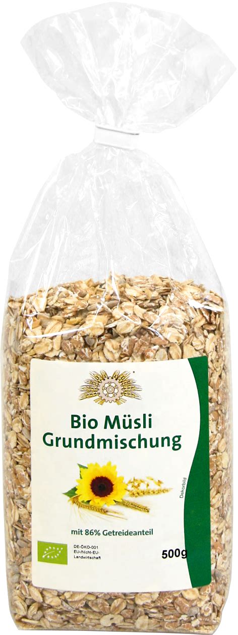 Müsli Crunchy Cerealien Mühle Kruskop