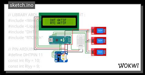 Dht Rtc Lcd I C Wokwi Esp Stm Arduino Simulator