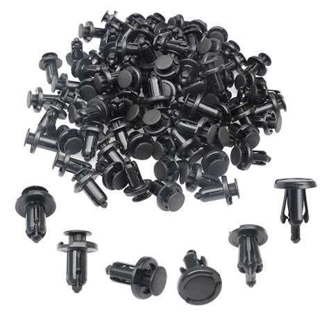 100 Pcs Bumper Hood Fender Splash Guard Retainer Clips Fasteners For Honda Acura Ebay