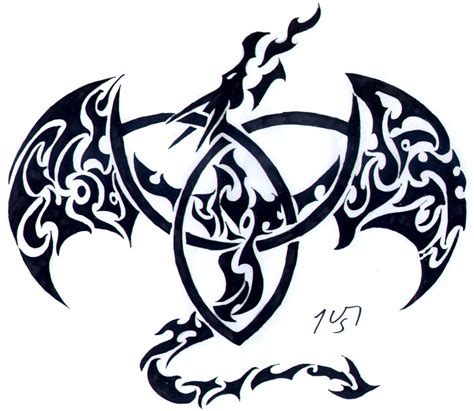 Celtic Knot Dragon Clipart Best