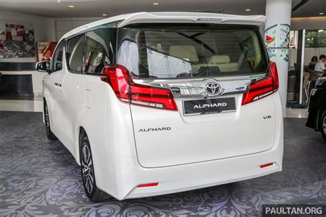 Gallery Toyota Alphard Vellfire Facelift Previewed Full