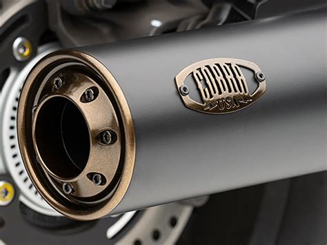 Buy Cobra Exhaust Slip On Muffler Black With Bronze Tip Fits Honda