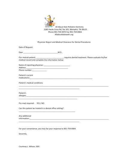 84 Blank Medical Clearance Form Page 2 Free To Edit Download And Print Cocodoc