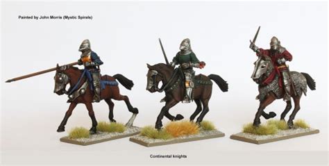 Tmp Perry Release Plastic Agincourt Mounted Knights