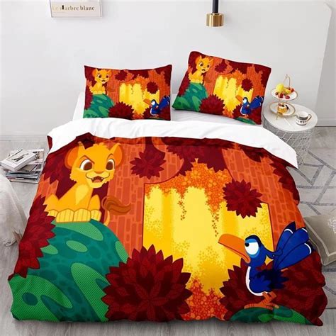 Housse De Couette X Cm Housses De Couette Roi Lion Anime Manga