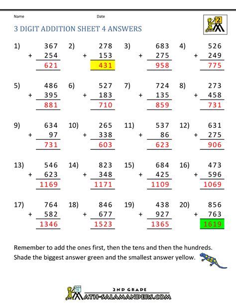 3 Digit Addition Regrouping Worksheets Worksheets Library