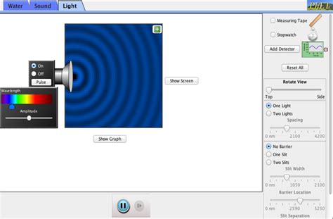 Wave Interference - Interference | Double Slit | Diffraction - PhET ...