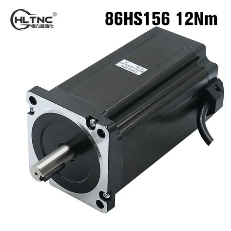 NEMA 34 Stepper Motor 86X156mm 12 5Nm 6 2A Diameter 14mm Dual Shaft