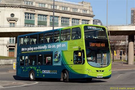 Volvo Mx13aeb 4521 Arriva North West In Liverpool Bus Coach Double