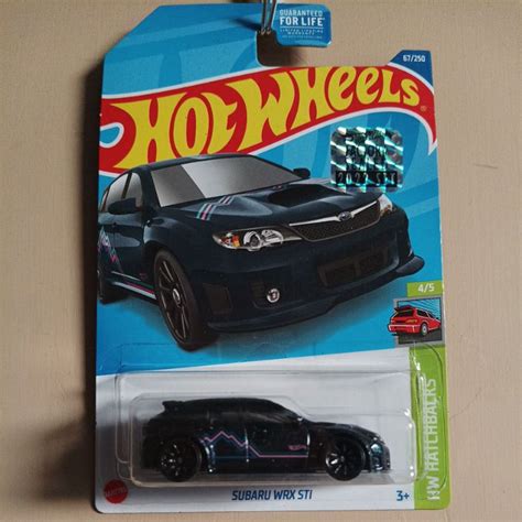 Jual Hot Wheels Reguler Subaru WRX STI FACTORY SEALED Shopee Indonesia