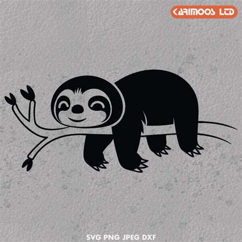 Free Sloth Svg Karimoos