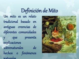 Fabula Leyenda Y Mito PPT