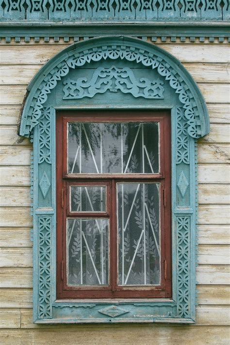 Оконные наличники, Наружные окна, Русская архитектура