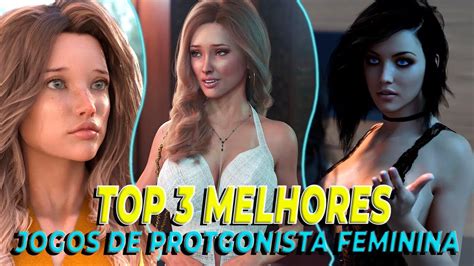 TOP 3 MELHORES JOGOS DE PROTAGONISTA FEMININA DE 2023 YouTube