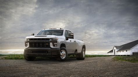 2020 Chevrolet Silverado 3500 HD DRW Work Truck 4K Wallpaper | HD Car ...