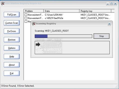 top ten  registry repair tools joloomaha