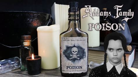 Wednesday Addams Poison Bottle Label Printable Printable Word Searches