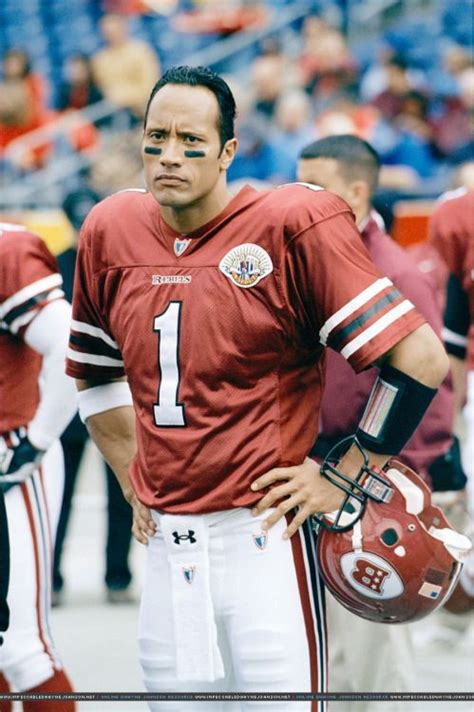 The Striking Photos Of The Rock Portraying An Nfl Football Player