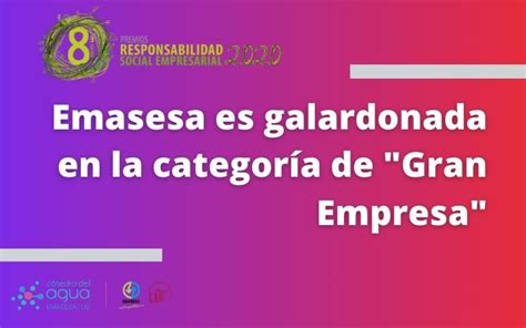 EMASESA ES GALARDONADA EN LA CATEGORÍA GRAN EMPRESA EN LOS VIII