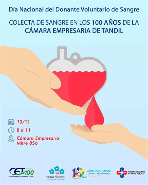 D A Nacional Del Donante Voluntario De Sangre El Eco