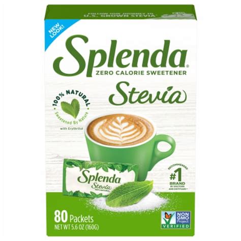 Splenda Stevia Zero Calorie Sweetener Packets 80 Packets Pick N Save