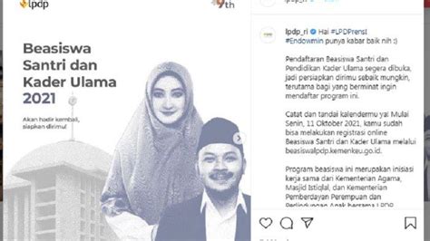 Lpdp Buka Beasiswa Santri Dan Kader Ulama Catat Syarat Dan Cara