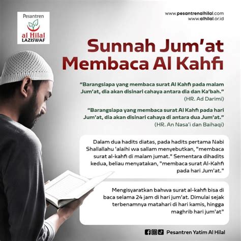 Sunnah Di Hari Jumat Untuk Membaca Al Kahfi