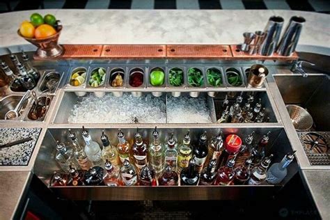 20 Cocktail Stations For A Bar