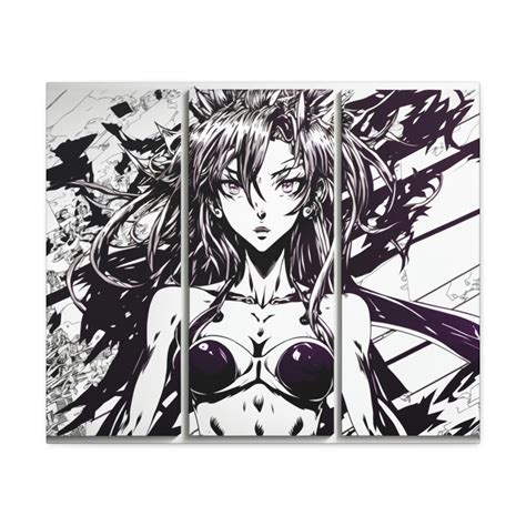 Goth Succubus Anime Girl Lewd Bikini Hentai Goth Waifu Etsy
