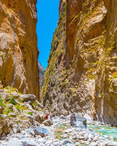 Samaria Gorge. Crete, Greece Stock Image - Image of greek, gorge: 124554669