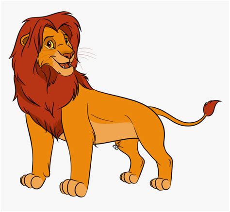 The Lion King Clipart Simba Cartoon Lion King Simba Hd Png Download