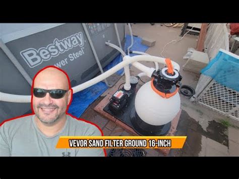 VEVOR Sand Filter Ground 16 Inch YouTube