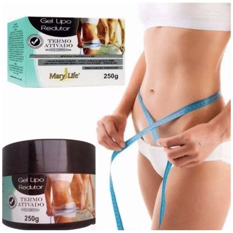 Kit Gel Lipo Redutor Termo Ativado G Mary Life Mentol Shopee